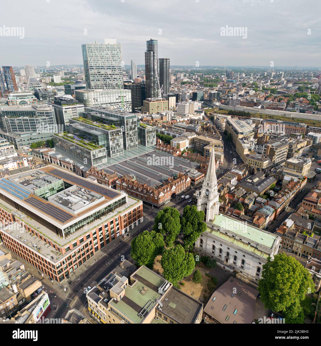 Spitalfields Market, commercial street, Aldgate, Whitechapel, Brick