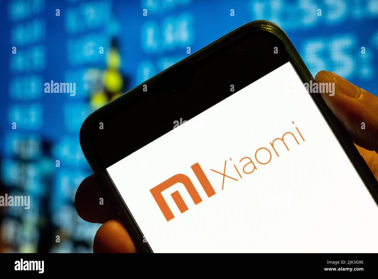 In this photo illustration, the Chinese electronics manufacturer