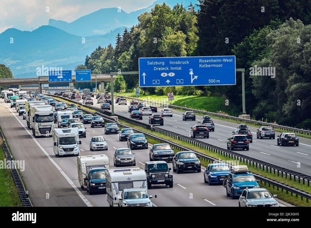 Staumelder A8 Munchen Salzburg