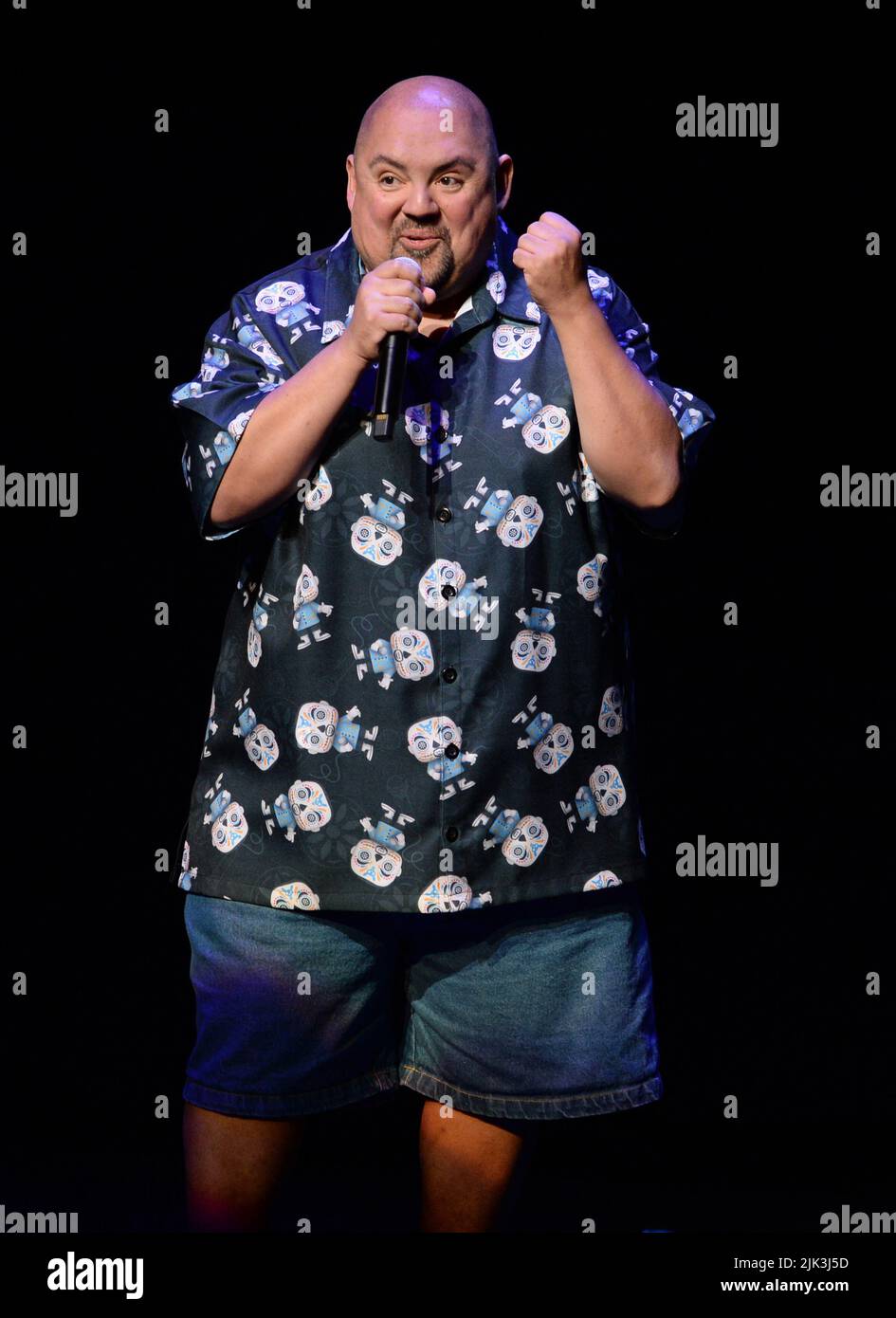 Hollywood FL, USA. 29th July, 2022. Gabriel Iglesias performs during his Beyond The Fluffy World