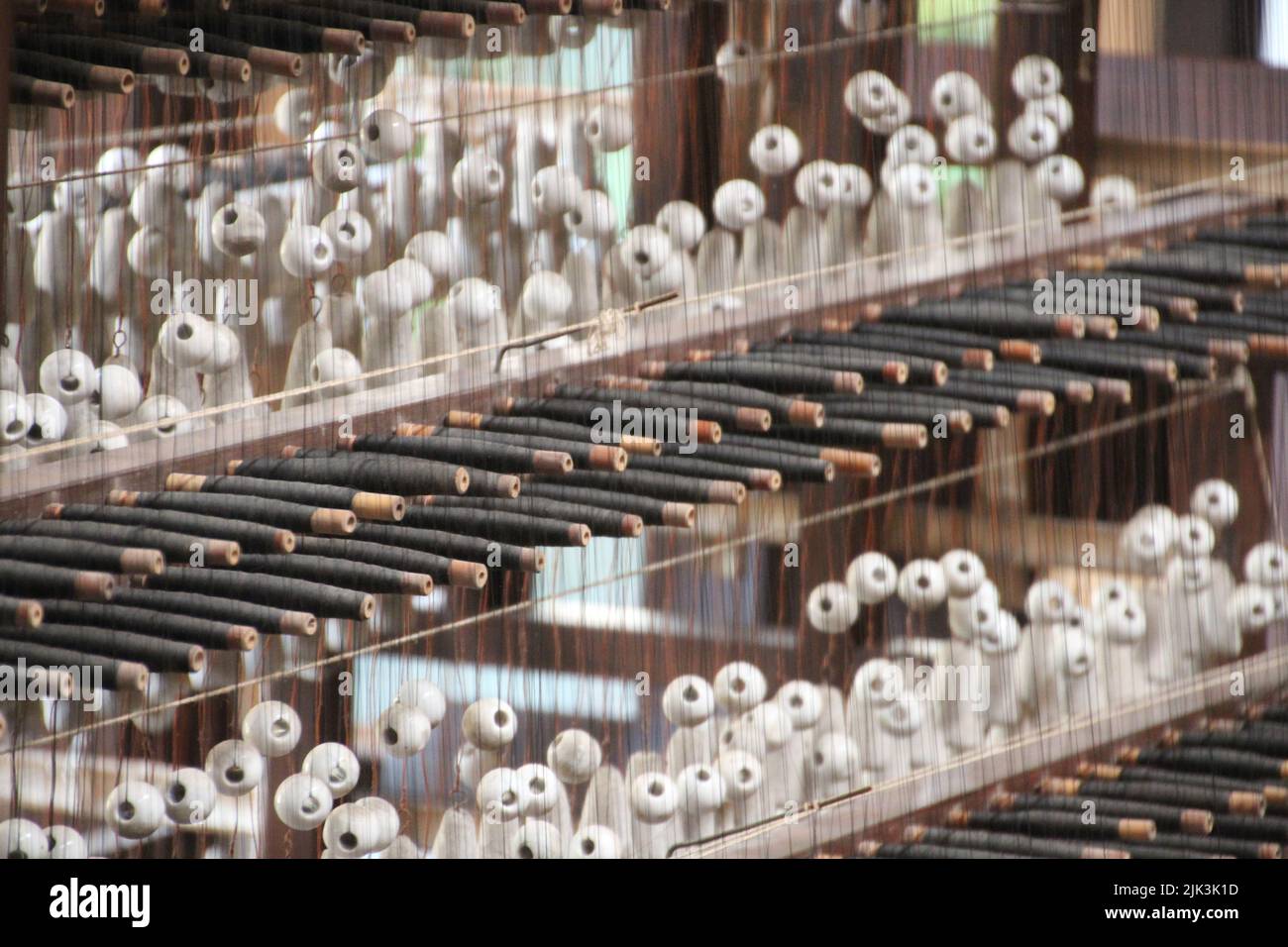 Silk production, China Stock Photo Alamy