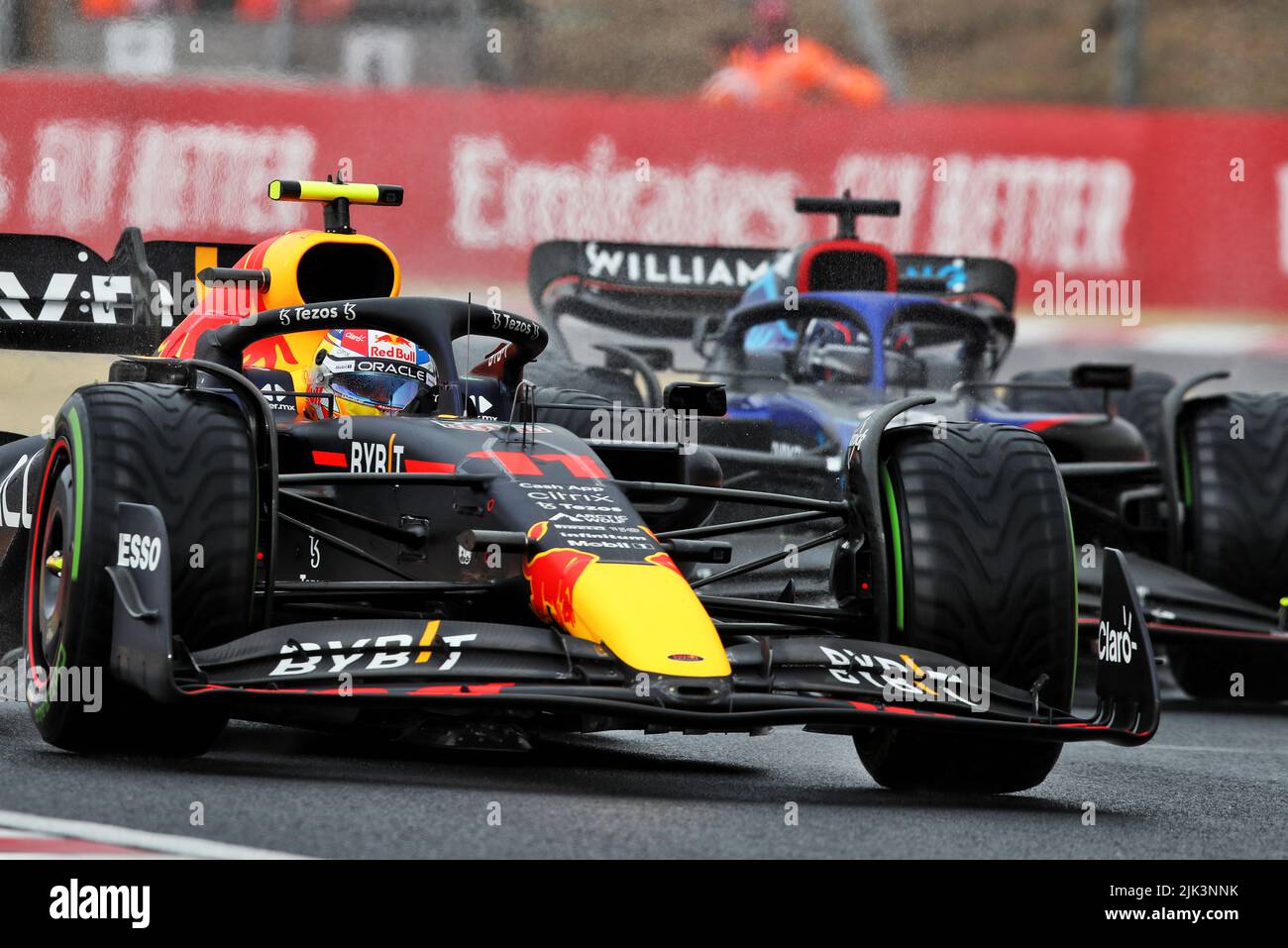 Mogyorod, Hungary. 30th July, 2022. Max Verstappen (NLD) Red Bull Racing RB18. Hungarian Grand Prix, Saturday 30th July 2022. Budapest, Hungary. Credit: James Moy/Alamy Live News Stock Photo