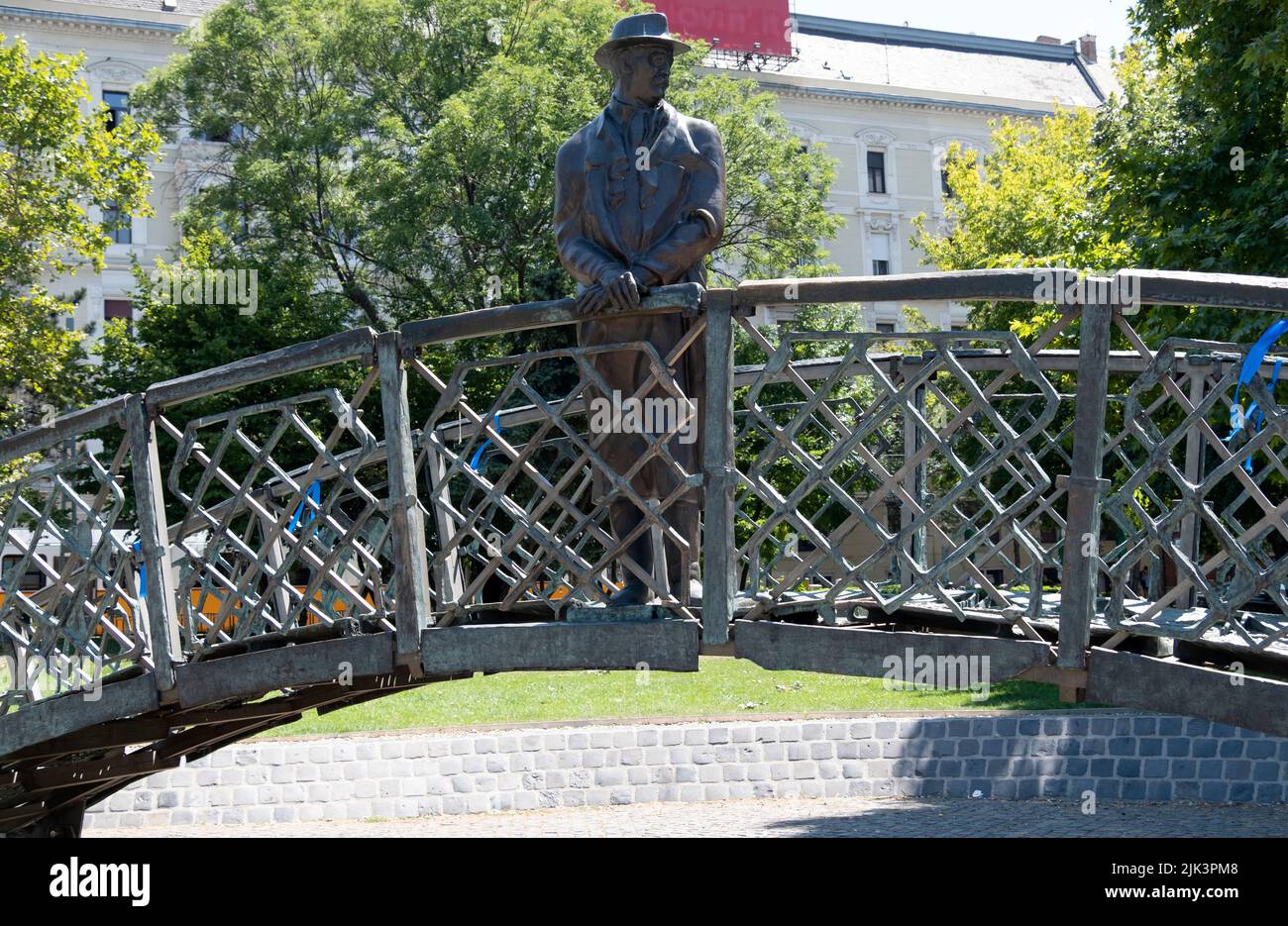 Imre Nagy statue Vértanúk tere (Martyrs' Square), Budapest, Hungary ...