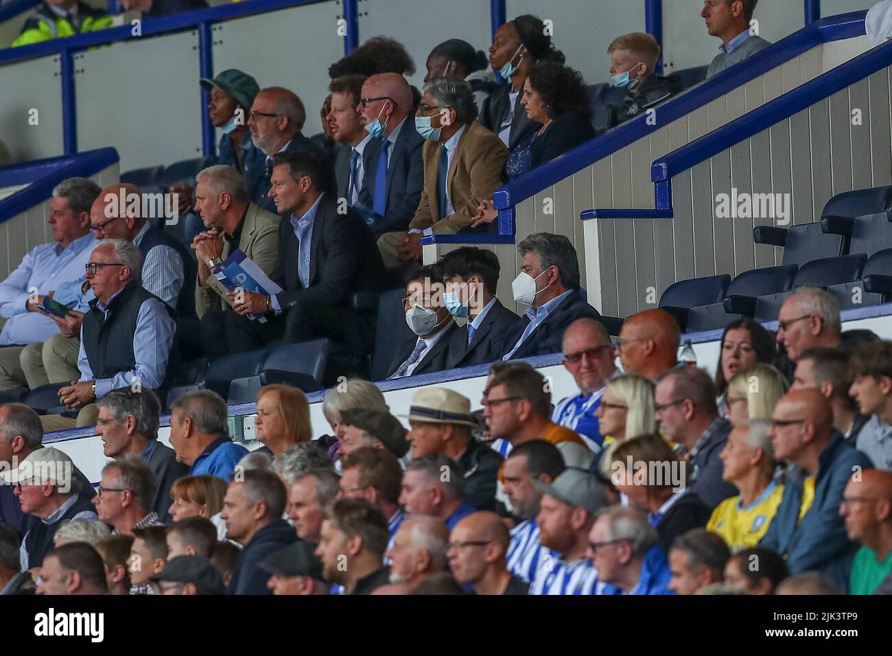 Sheffield, UK. 30th July, 2022. Dejphon Chansiri is in attendance in Sheffield, United Kingdom on 7/30/2022. (Photo by Gareth Evans/News Images/Sipa USA) Credit: Sipa USA/Alamy Live News Stock Photo