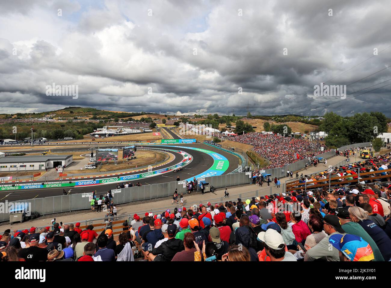 Mogyorod, Hungary. 30th July, 2022. Max Verstappen (NLD) Red Bull Racing RB18. Hungarian Grand Prix, Saturday 30th July 2022. Budapest, Hungary. Credit: James Moy/Alamy Live News Stock Photo