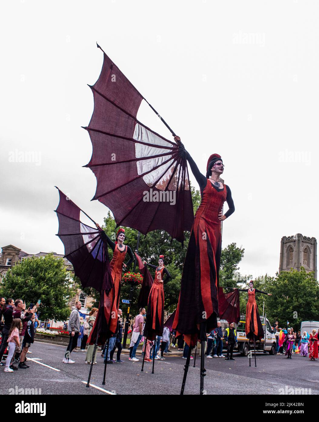 Harrogate, 30th July 2022. The Harrogate Carnival is taking place today
