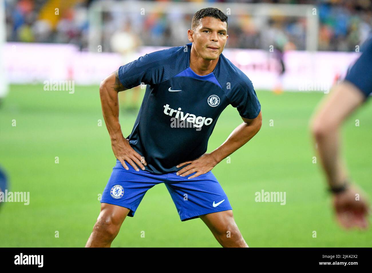 Udine, Italy. 29th July, 2022. Chelsea's Thiago Silva portrait during  Udinese Calcio vs Chelsea FC, friendly football match in Udine, Italy, July  29 2022 Credit: Independent Photo Agency/Alamy Live News Stock Photo - Alamy
