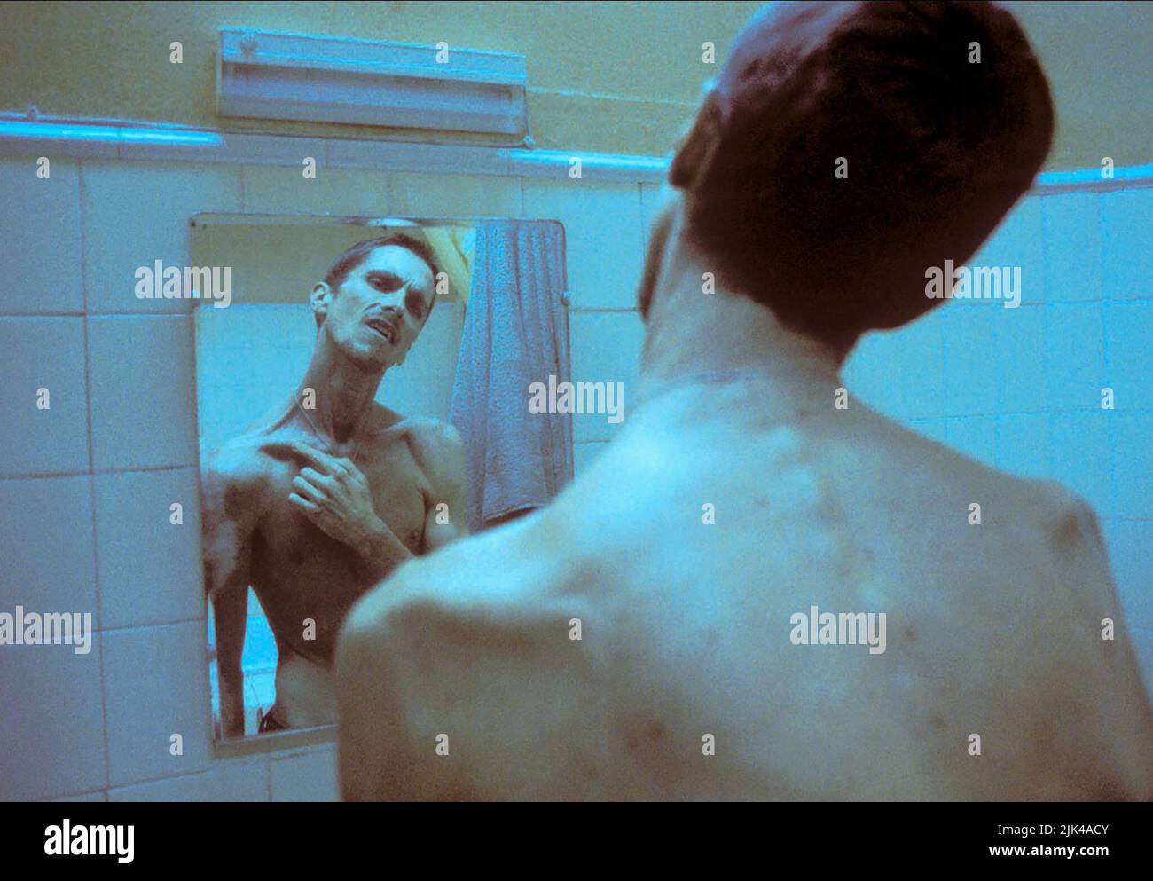 CHRISTIAN BALE, THE MACHINIST, 2004 Stock Photo