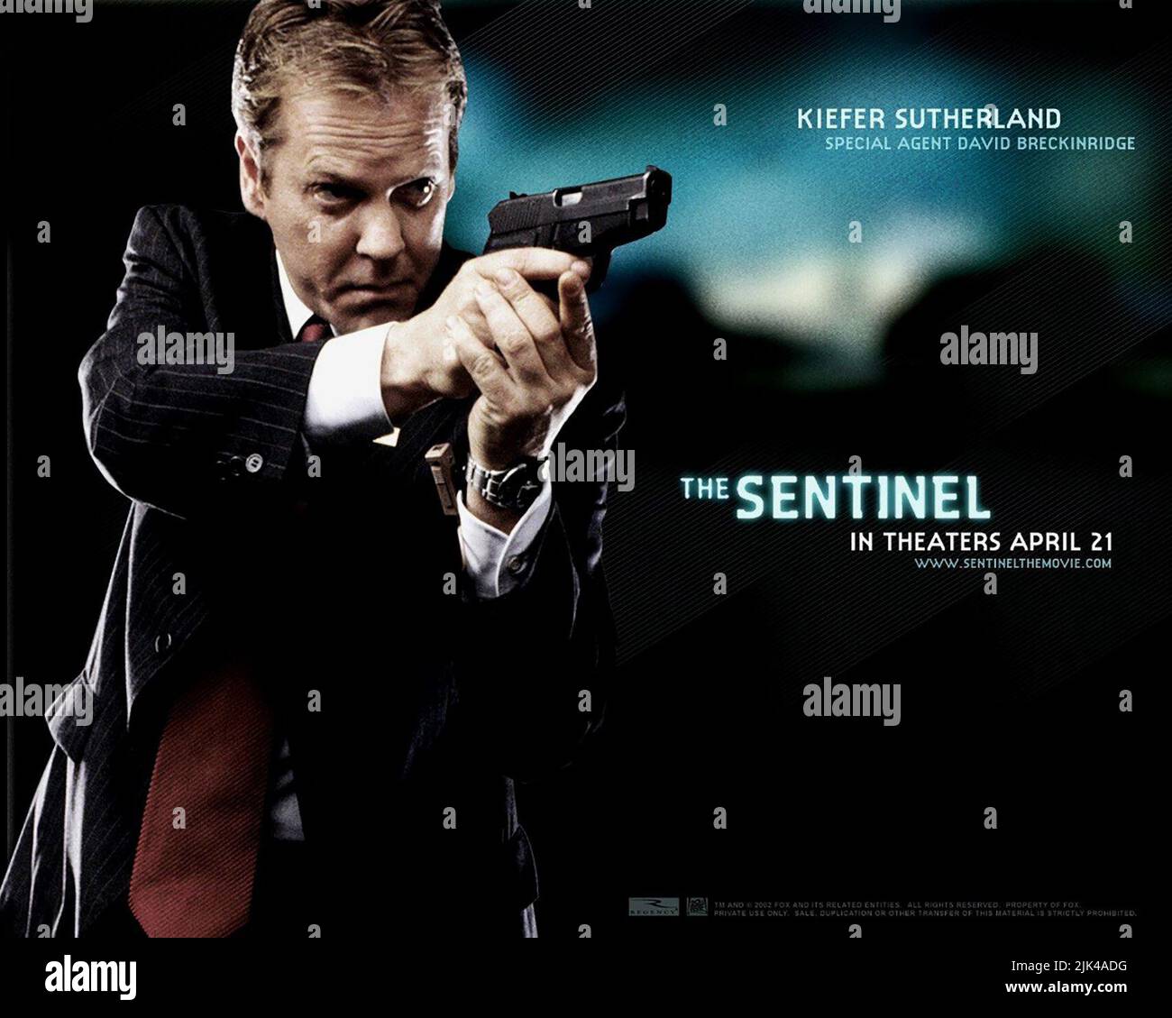 KIEFER SUTHERLAND POSTER, THE SENTINEL, 2006 Stock Photo