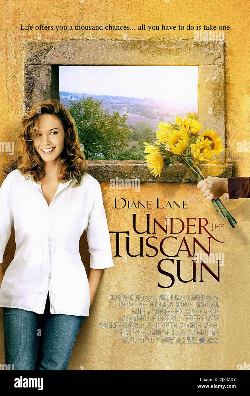 DIANE LANE, UNDER THE TUSCAN SUN, 2003 Stock Photo