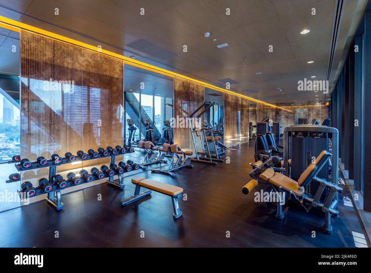 Bangkok, Thailand January 23, 2017 Fitness center health club gym