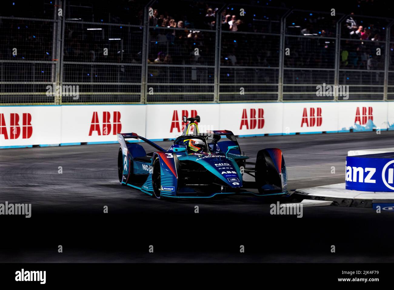 30th July 2022; ExCel E-Prix Circuit, Docklands, London, England; ABB ...