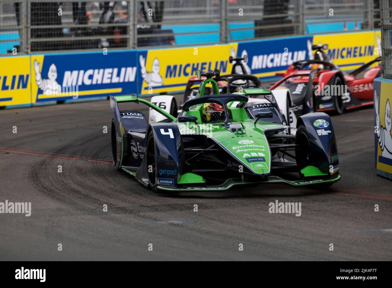 30th July 2022; ExCel E-Prix Circuit, Docklands, London, England; ABB