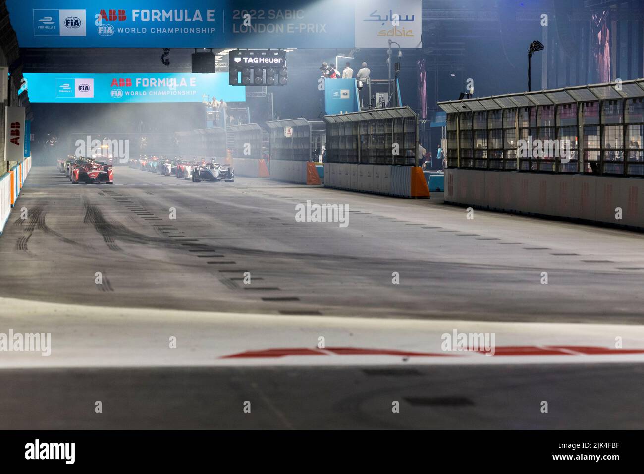 30th July 2022; ExCel E-Prix Circuit, Docklands, London, England; ABB ...