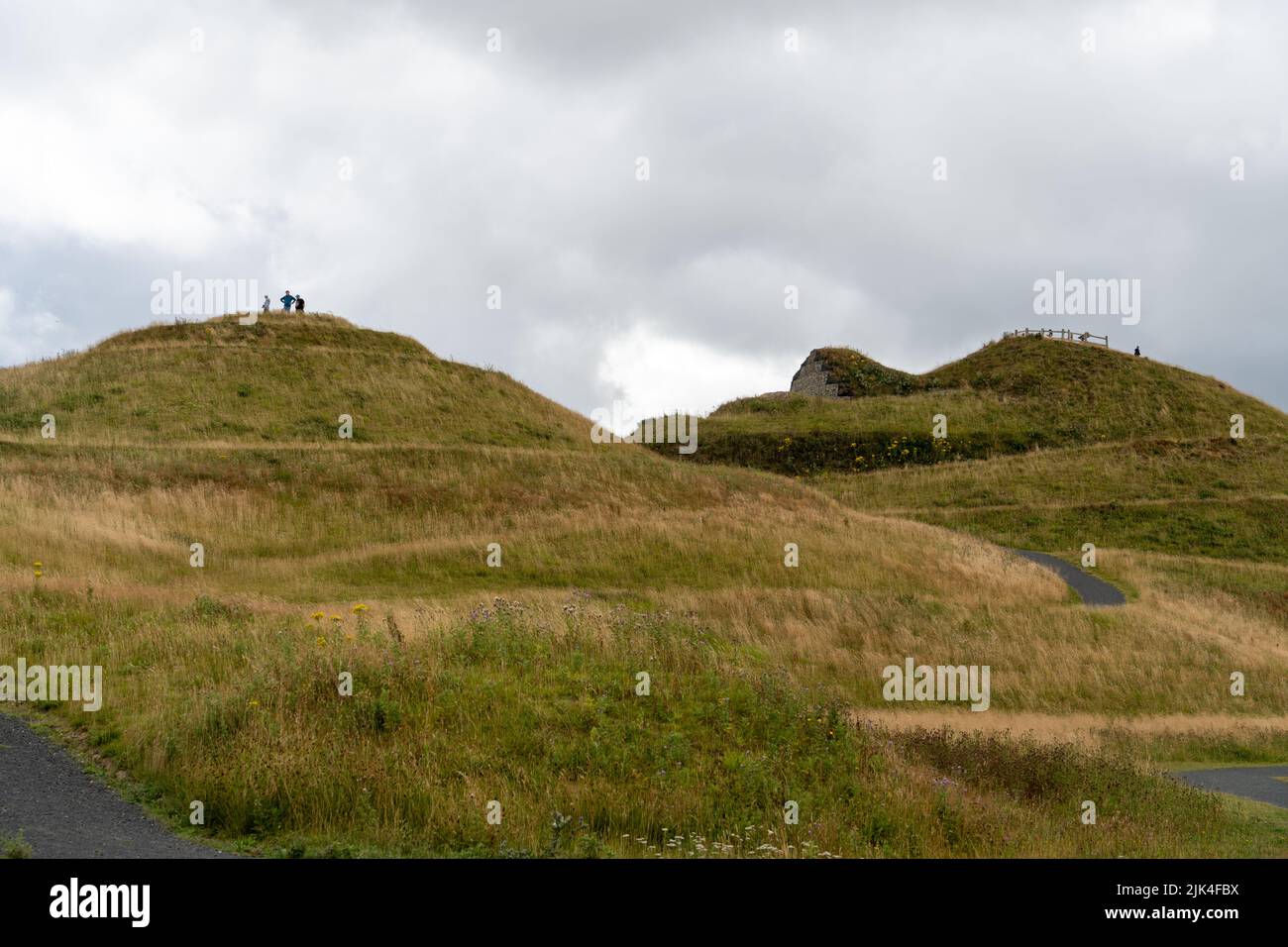 Northumberlandia, the Lady of the North, a huge land sculpture in the