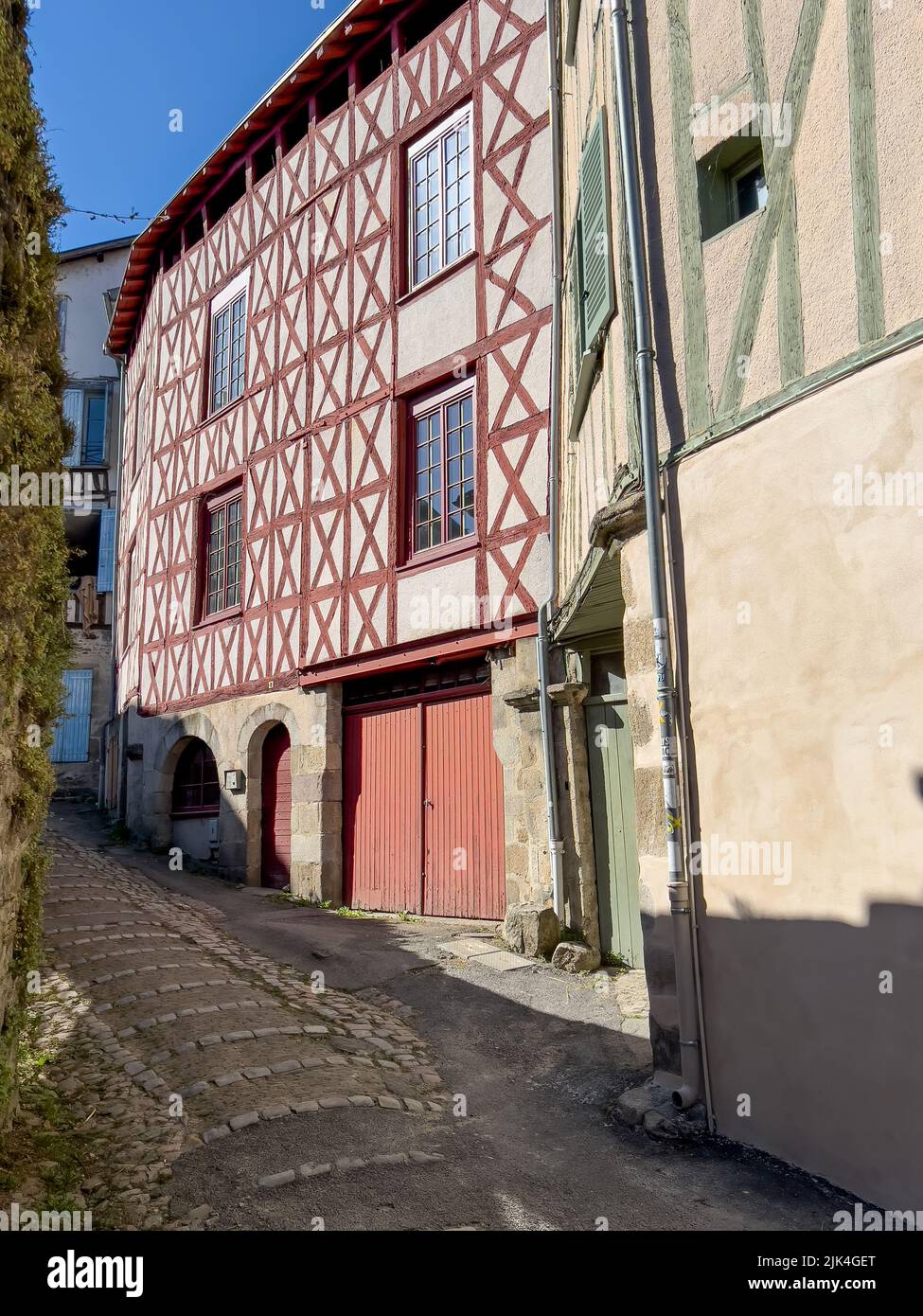 historic period property in Limoges France Stock Photo