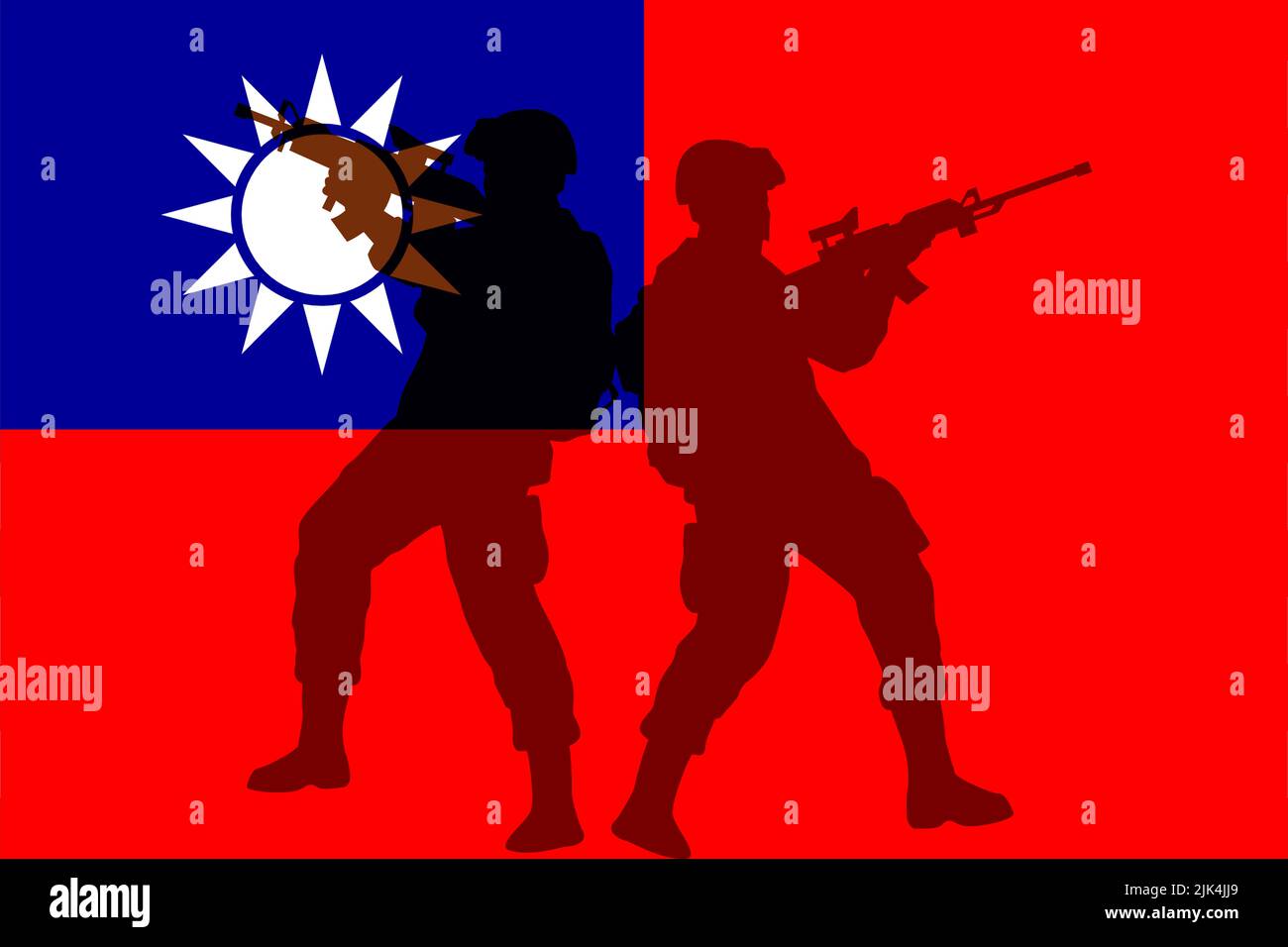 blue and white flag shadow war hides the truth behind its silent dominance