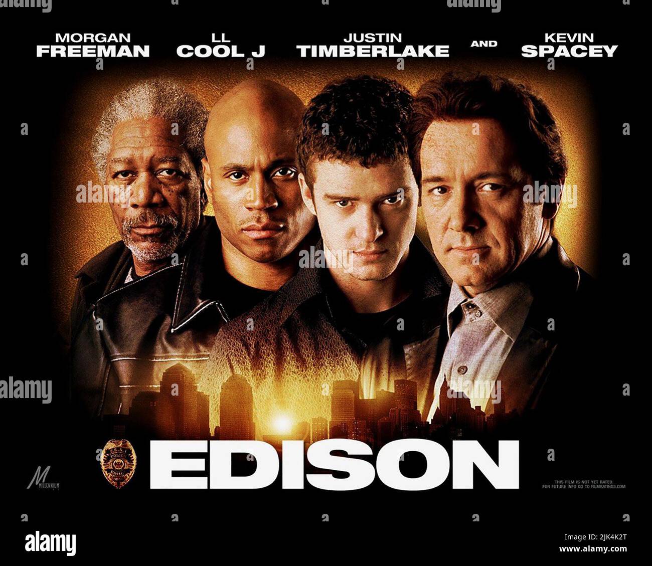 FREEMAN,J,TIMBERLAKE,POSTER, EDISON, 2005 Stock Photo