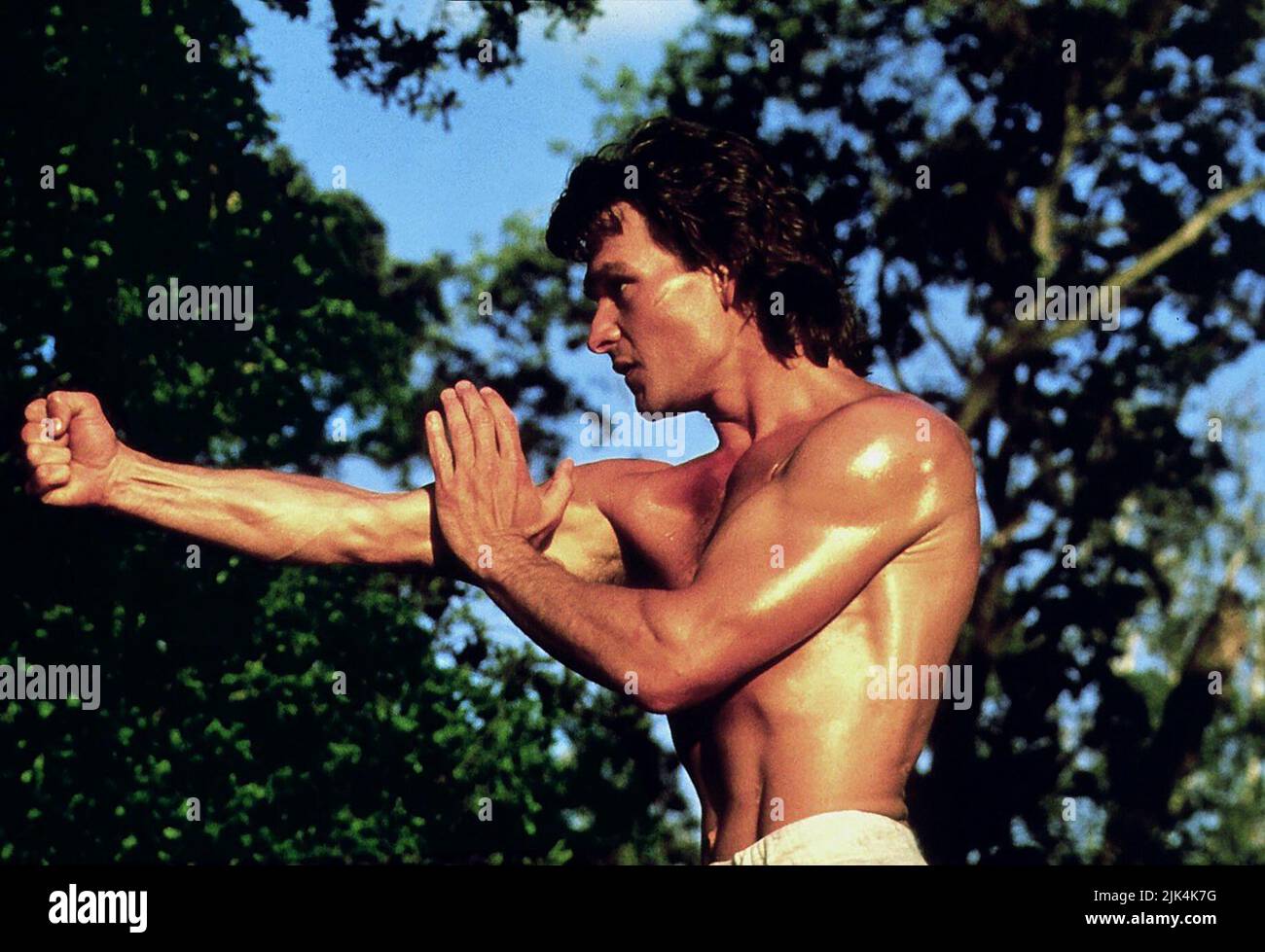 PATRICK SWAYZE, ROAD HOUSE, 1989 Stock Photo