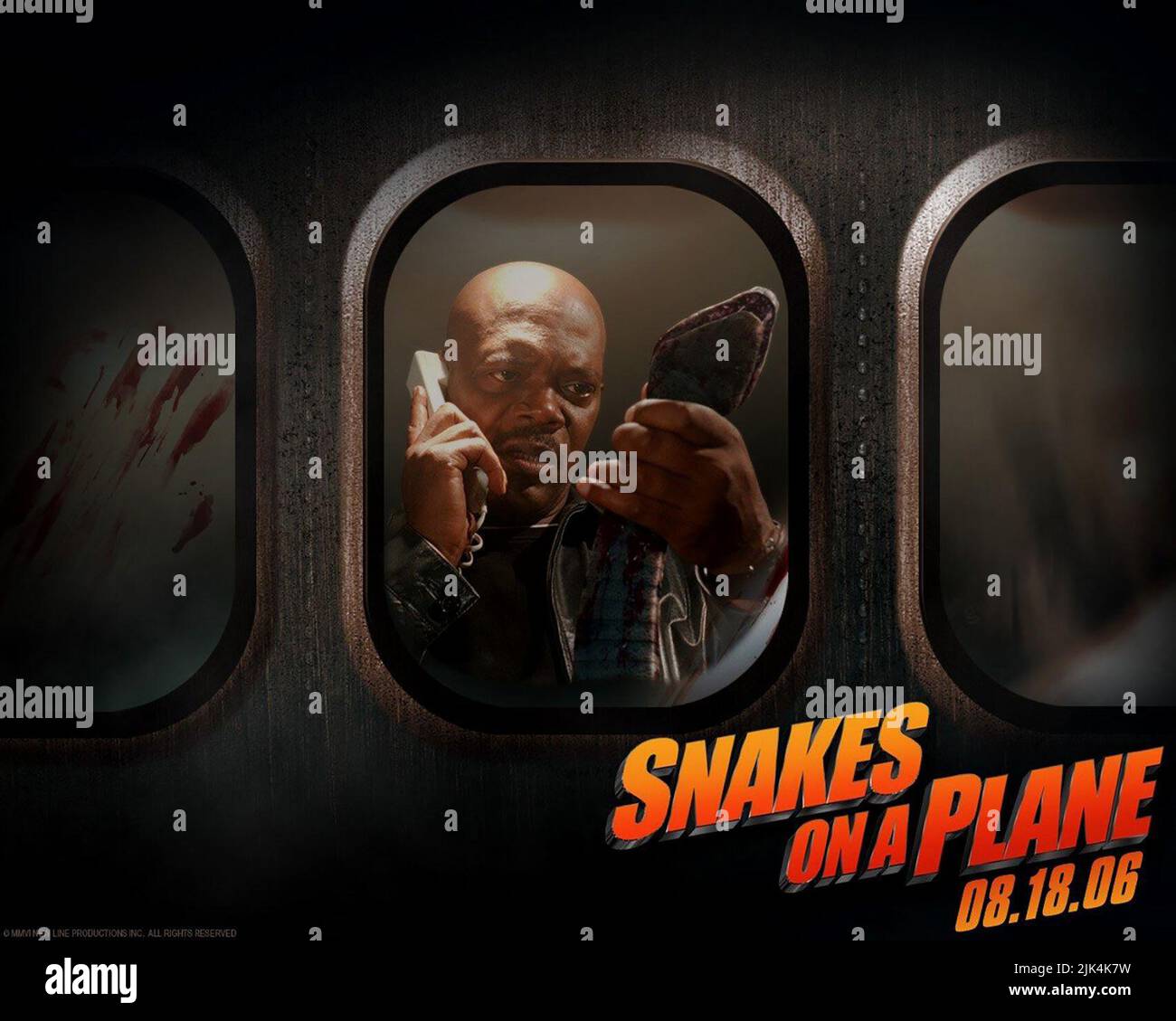 PHILLIPS,JACKSON, SNAKES ON A PLANE, 2006 Stock Photo