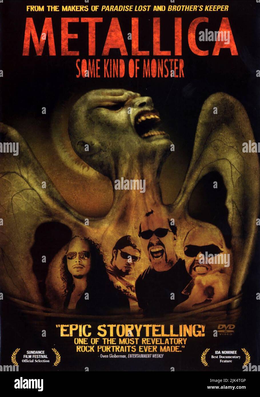 MOVIE POSTER, METALLICA: SOME KIND OF MONSTER, 2004 Stock Photo