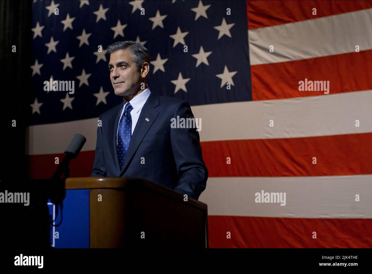 GEORGE CLOONEY, THE IDES OF MARCH, 2011 Stock Photo