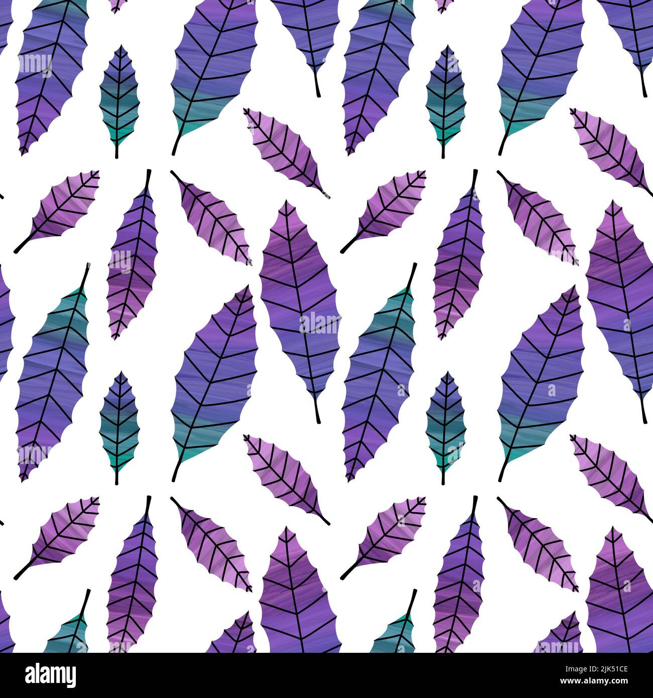 Autumn floral seamless cartoon leaves pattern for clothes print and ...