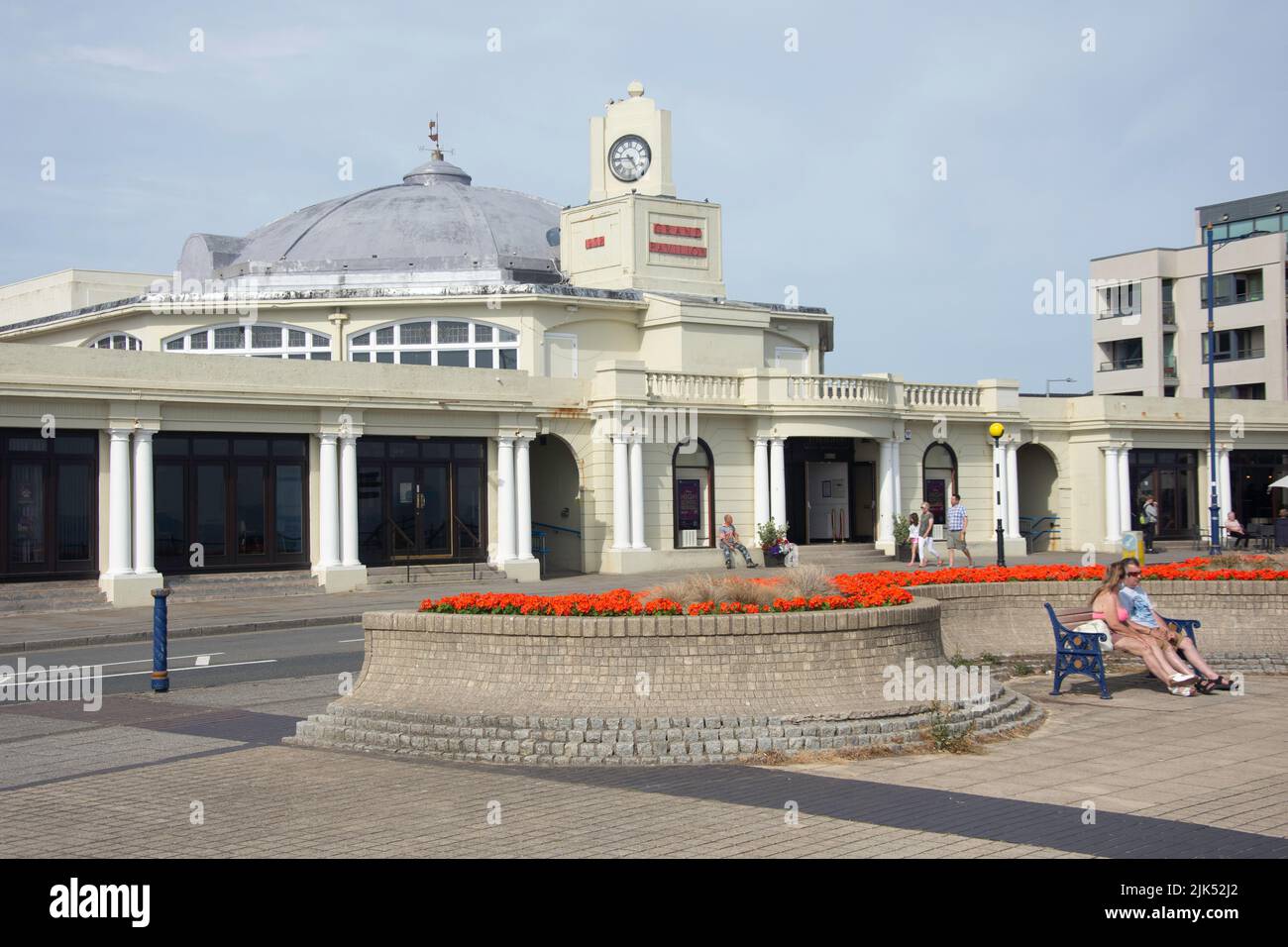 The Grand Pavilion, Esplanade, Porthcawl, Bridgend County Borough (Pen-y-bont), Wales (Cymru), United Kingdom Stock Photo