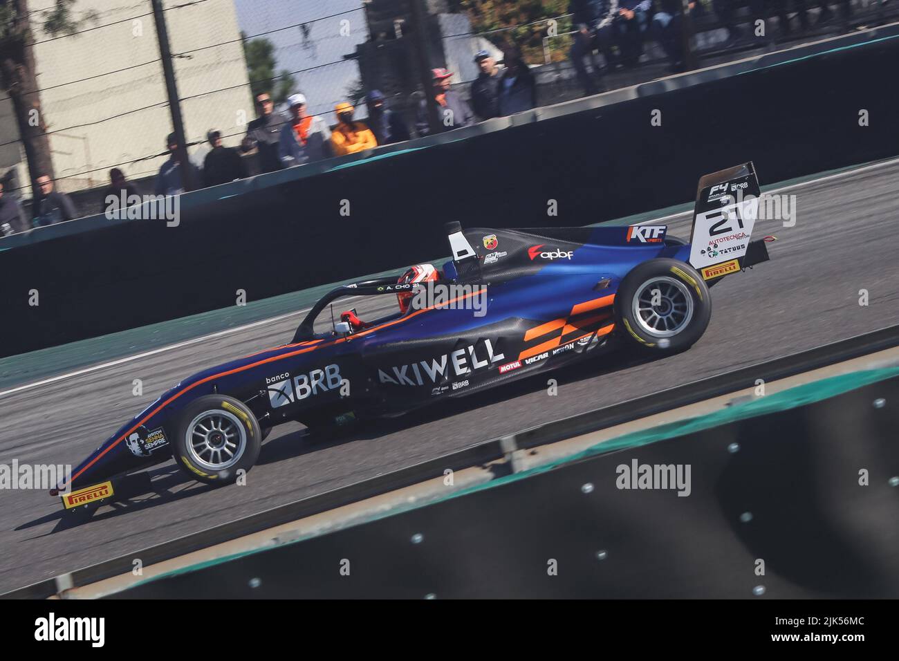 Sao Paulo, Brazil. 31st July, 2022. Drivers in action during the BRB  Formula 4 Brazil race at Interlagos racetrack. July 31, 2022, Sao Paulo,  Brazil: Drivers in action during the BRB Formula