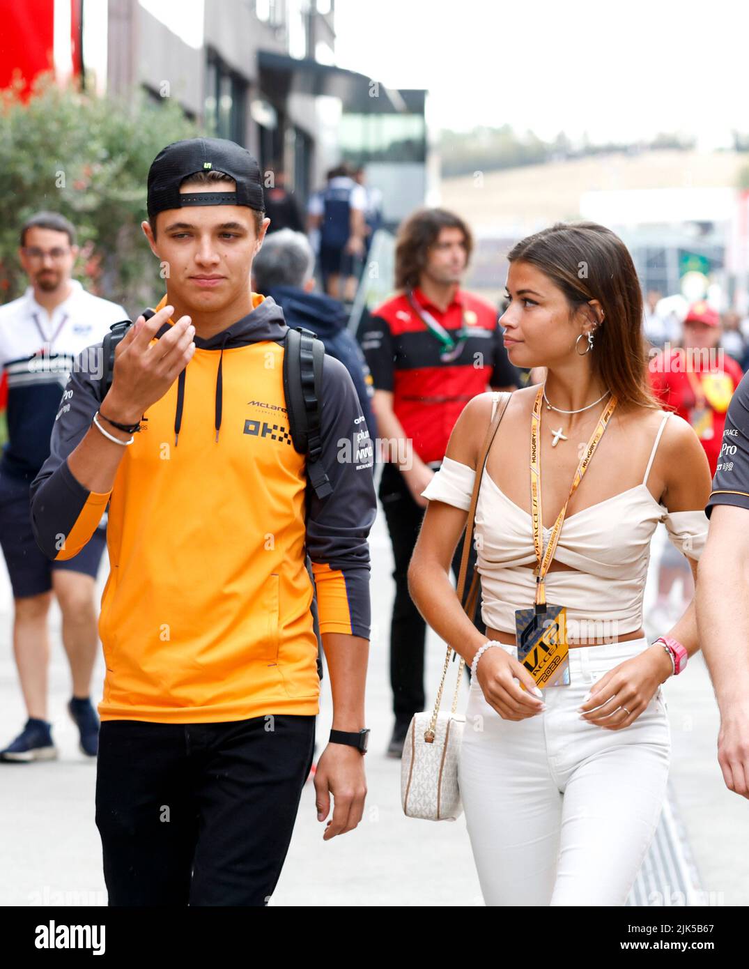 Budapest, Hungary. 30th July, 2022. #4 Lando Norris (GBR, McLaren F1