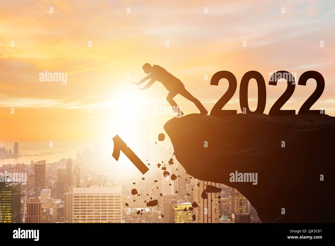 Transition new year 2021 2022 hi-res stock photography and images - Alamy