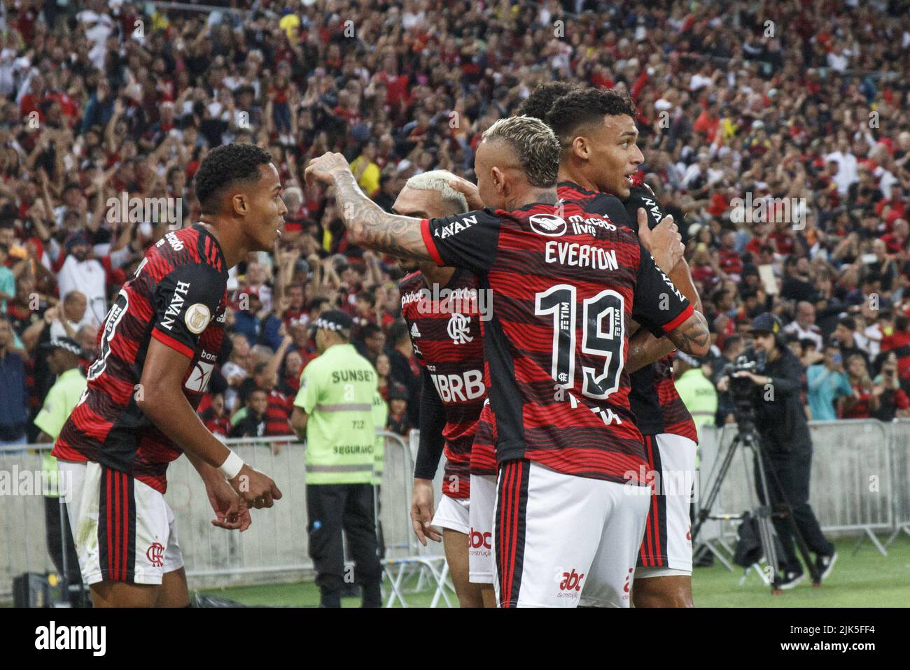 July 30, 2022, Rio de Janeiro, Rio de Janeiro, Brasil: Flamengo v