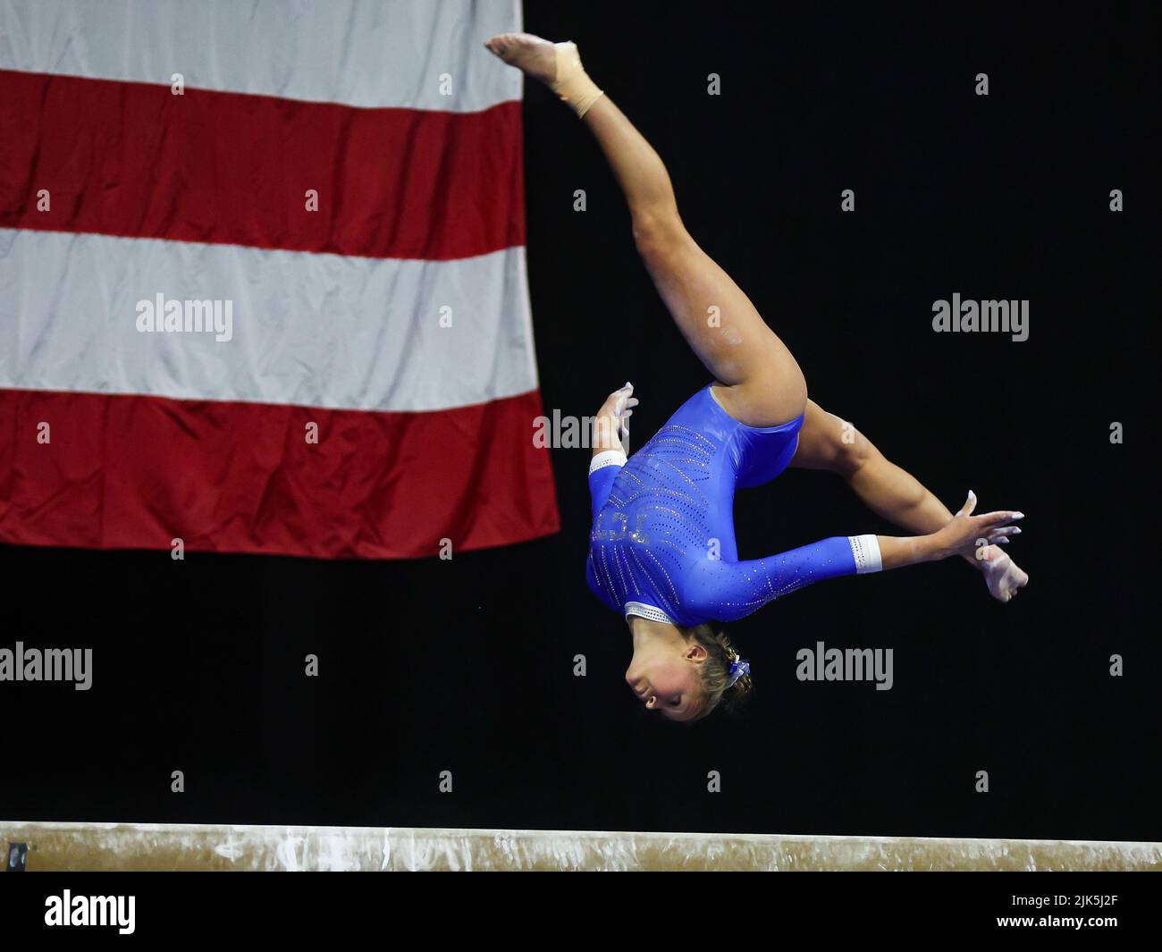Katelyn Rosen July 30, 2022: Katelyn Rosen of Twin City Twisters competes on the ...