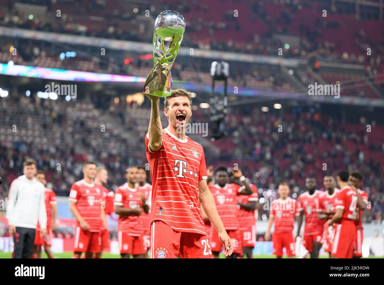 Leipzig, Germany. 30th July, 2022. Soccer DFL Supercup, RB Leipzig