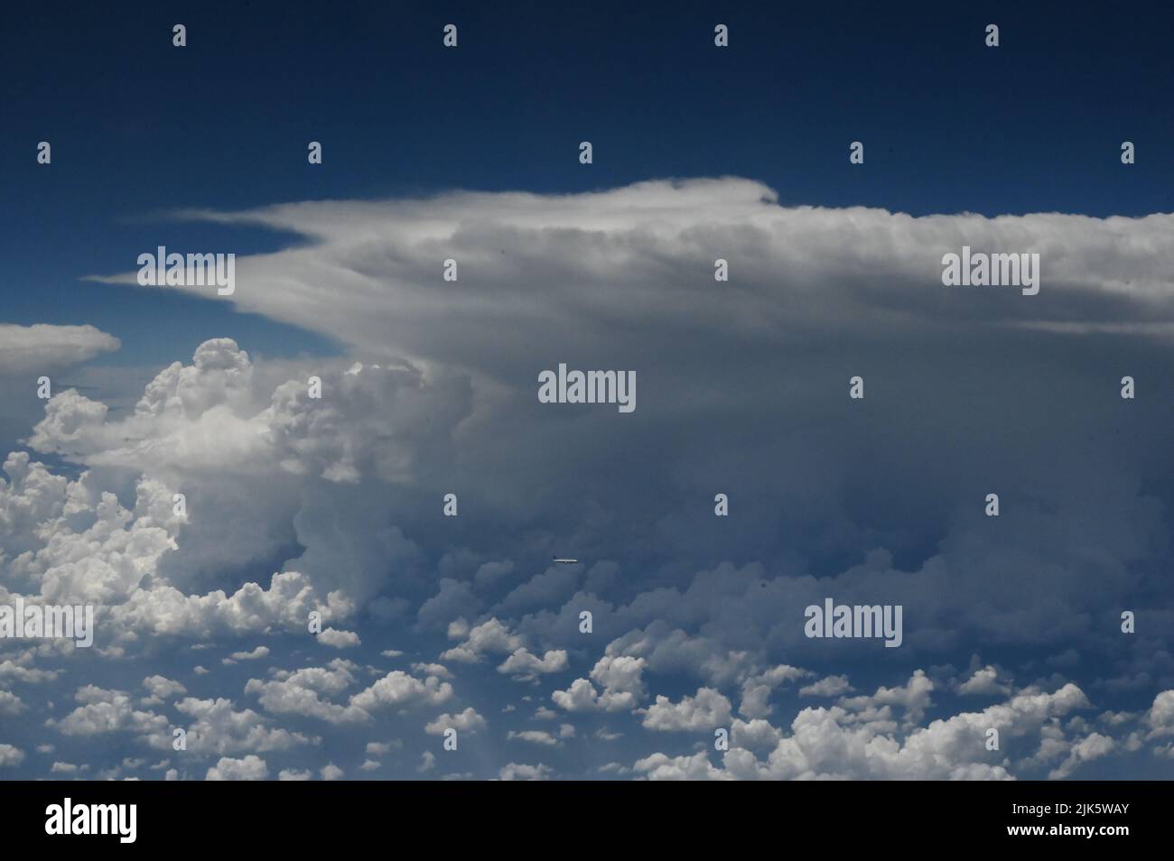 Experience the majestic clouds and endless sky Stock Photo - Alamy