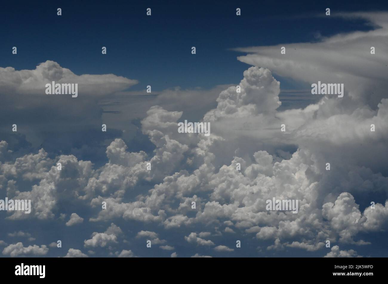 High in the sky above the clouds Stock Photo - Alamy