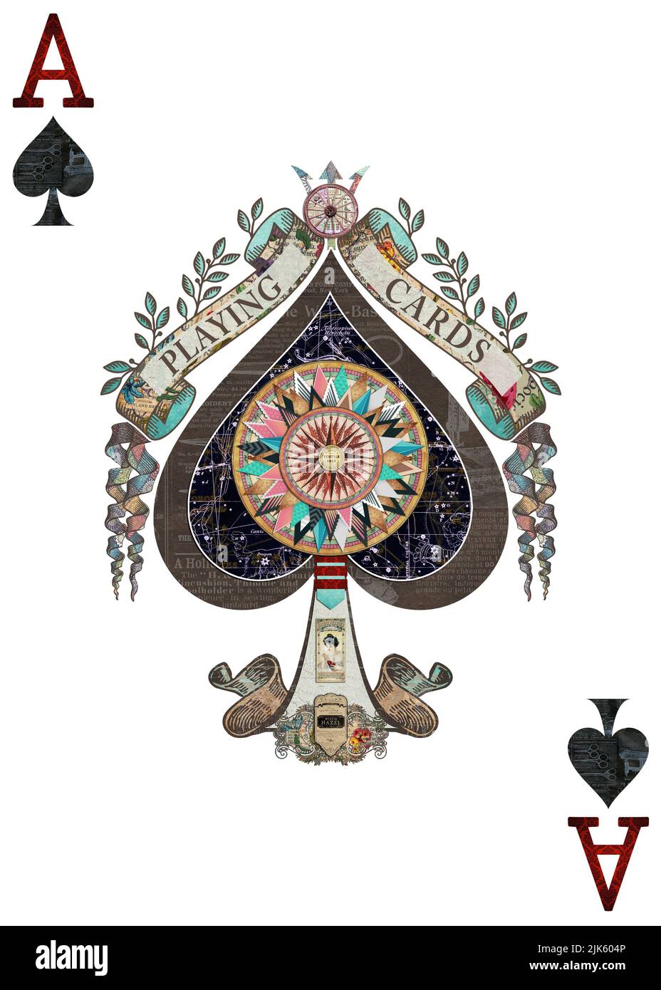 Ace of spades playing card Cut Out Stock Images & Pictures Alamy