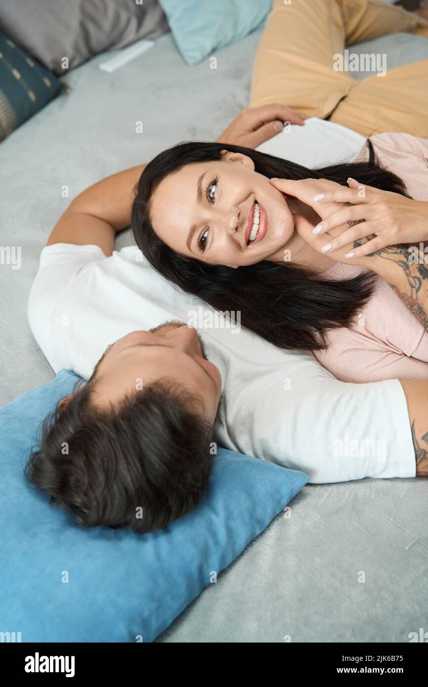 Lap pillow hi-res stock photography and images - Alamy