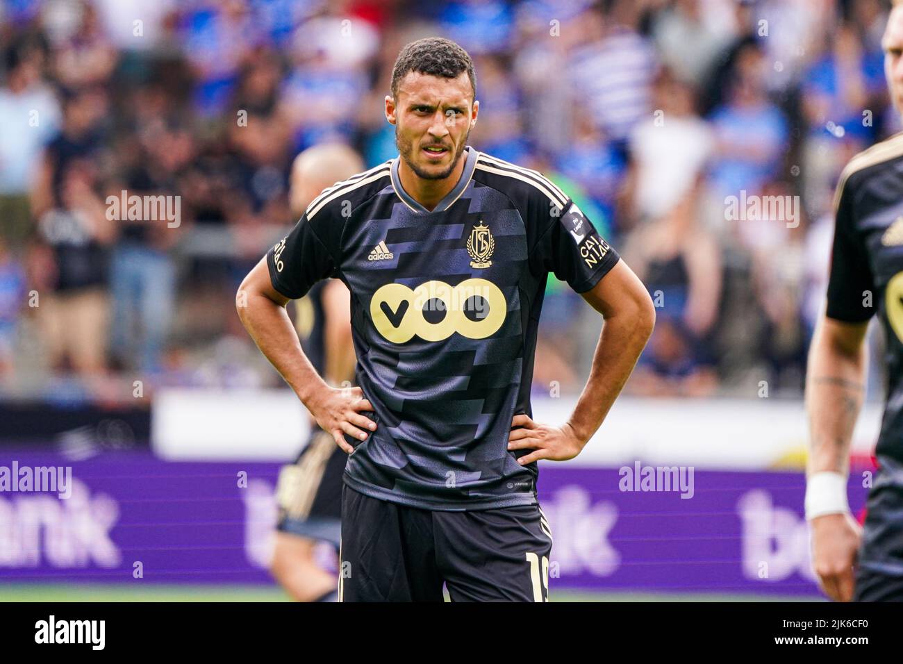 GENK, BELGIUM JULY 31 Selim Amallah of Standard de Liege during the