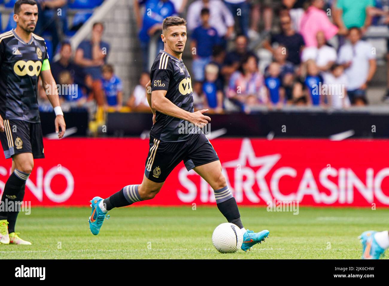 GENK, BELGIUM JULY 31 Gojko Cimirot of Standard de Liege during the