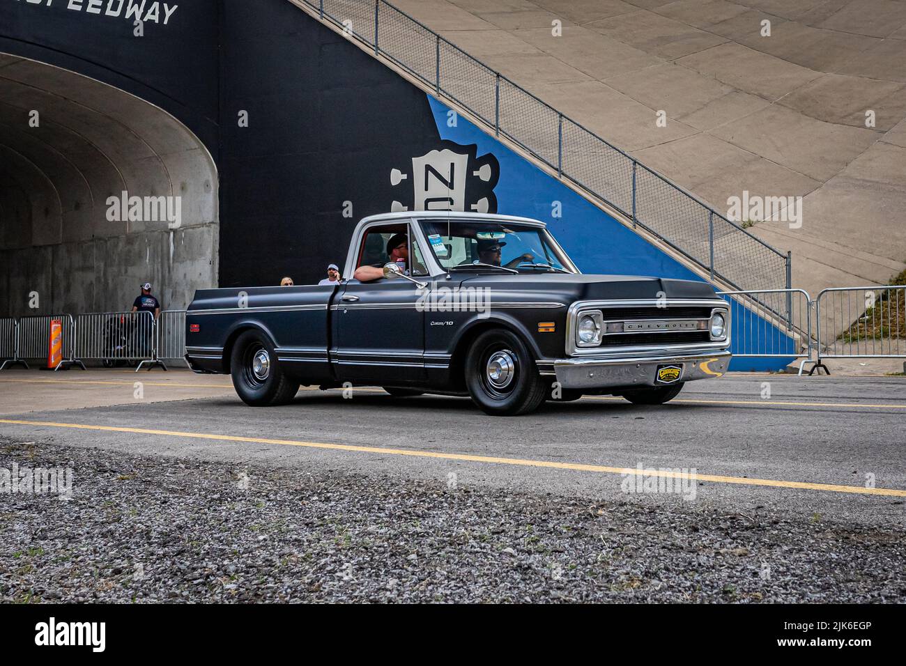 Lebanon, TN May 14, 2022 Wide angle front corner view of a 1969