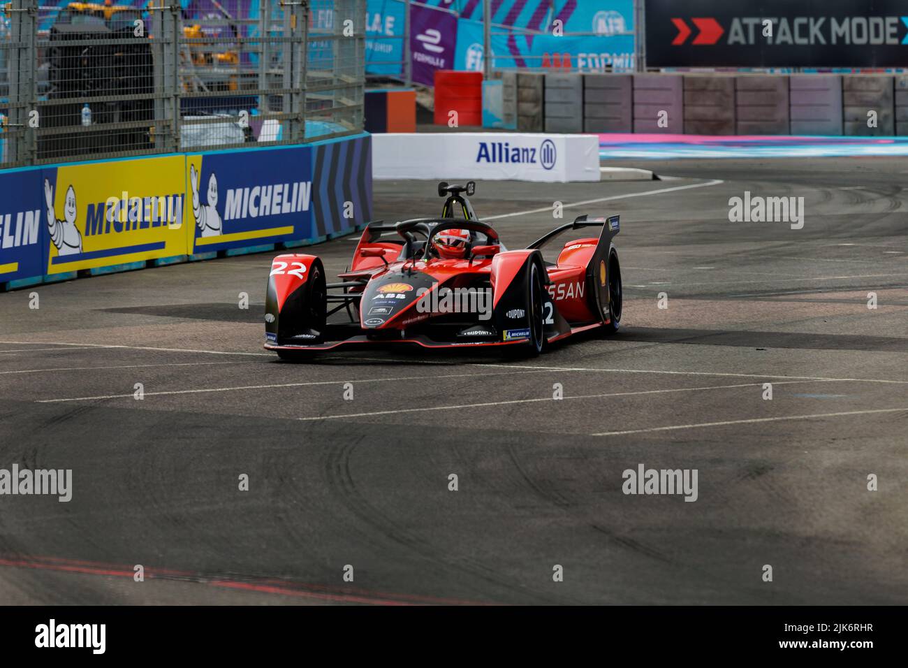 31st July 2022; ExCel EPrix Circuit, Docklands, London, England; ABB