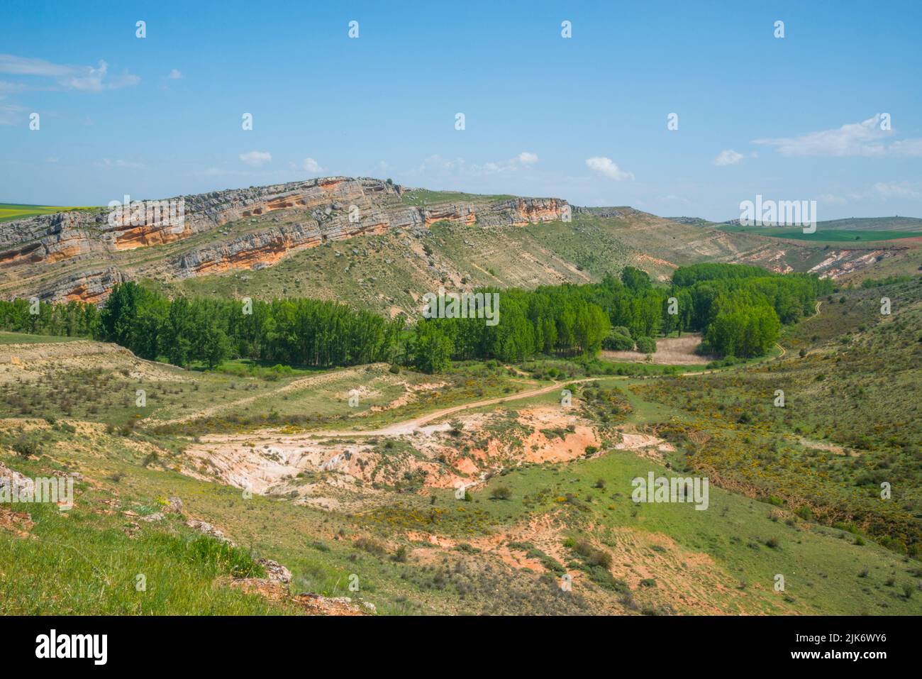 Gorge. Ligos, Soria province, Castilla Leon, Spain. Stock Photo