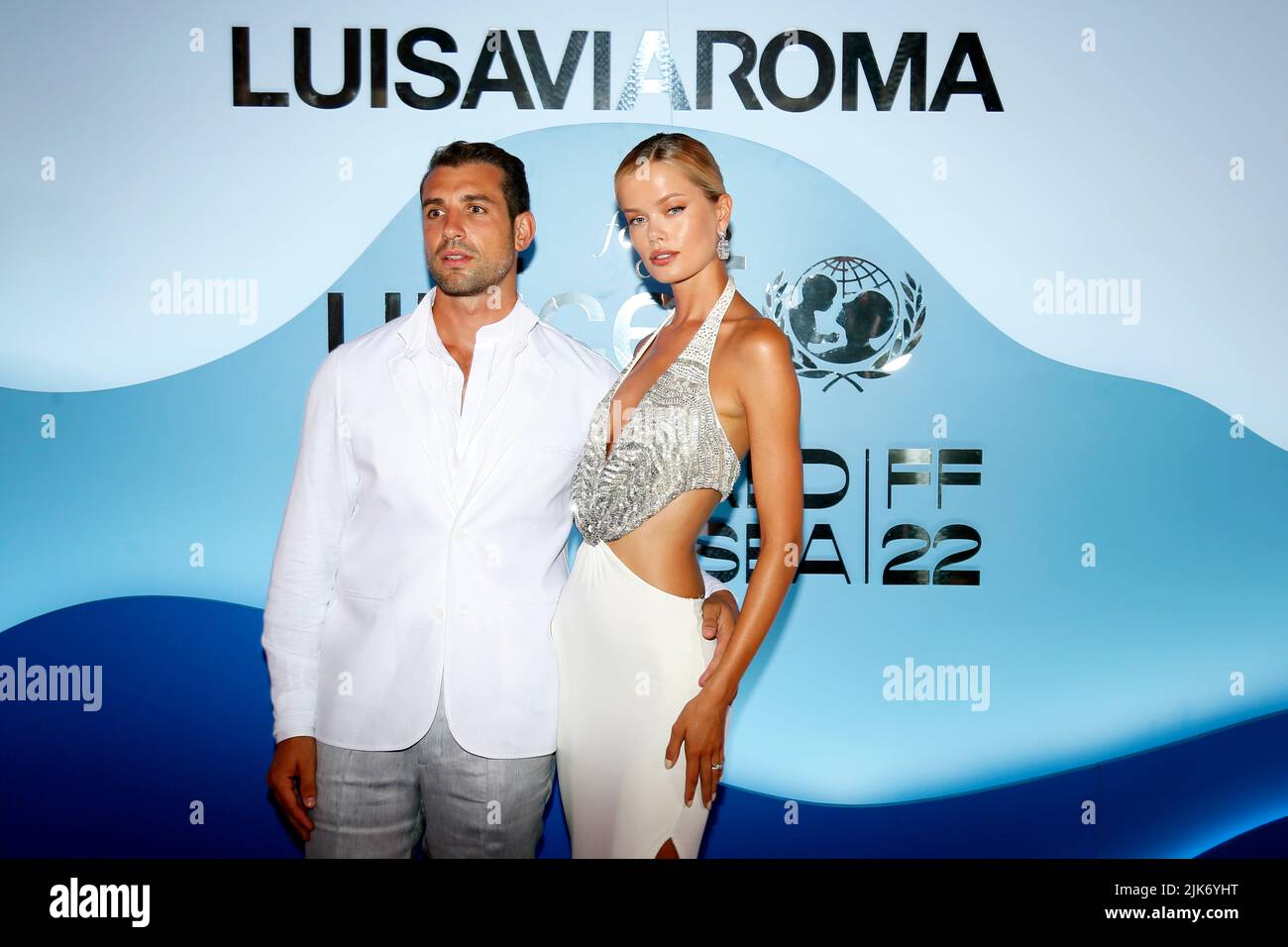 Capri, LuisaViaRoma Red Carpet for Unicef 2022. Pictured: Tommaso