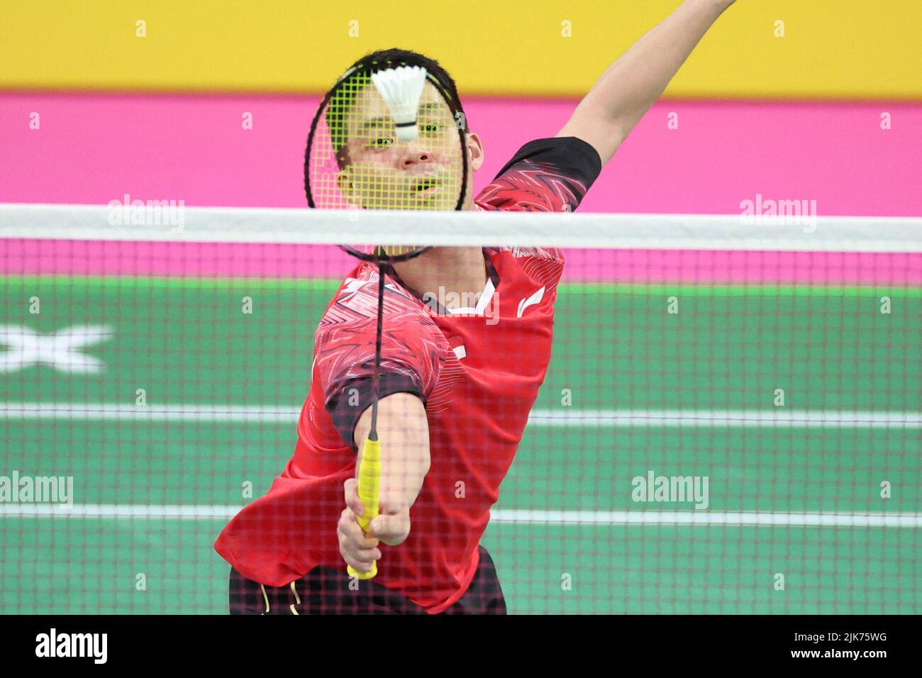 Commonwealth Games - Badminton - Mixed Team Quarter-Final 3 - Scotland v  Singapore - The NEC Hall 5, Birmingham, Britain - July 31, 2022 Singapore's  Yong Kai Terry Hee in action REUTERS/Phil Noble Stock Photo - Alamy