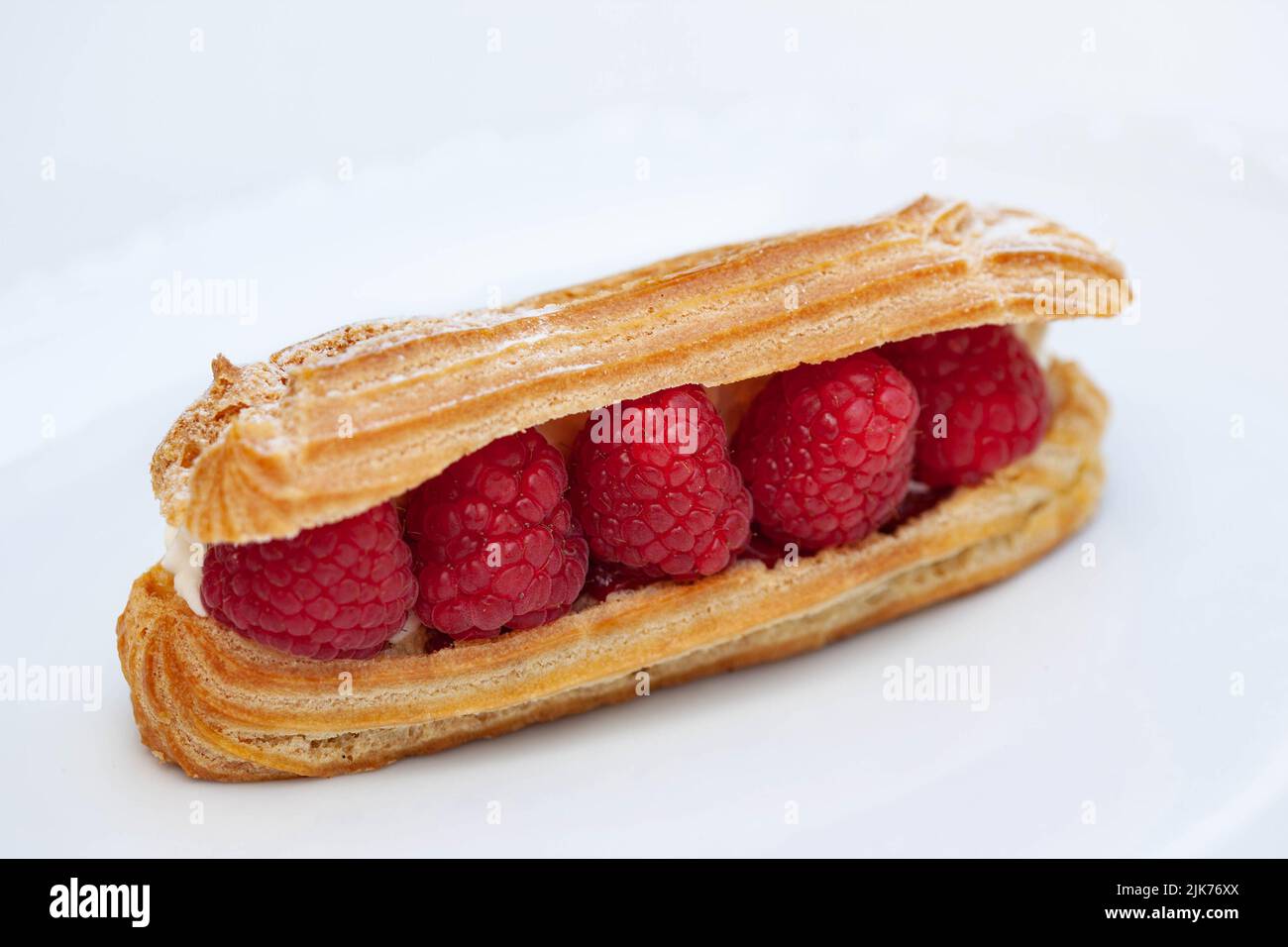 Close up of a French pastry Stock Photo