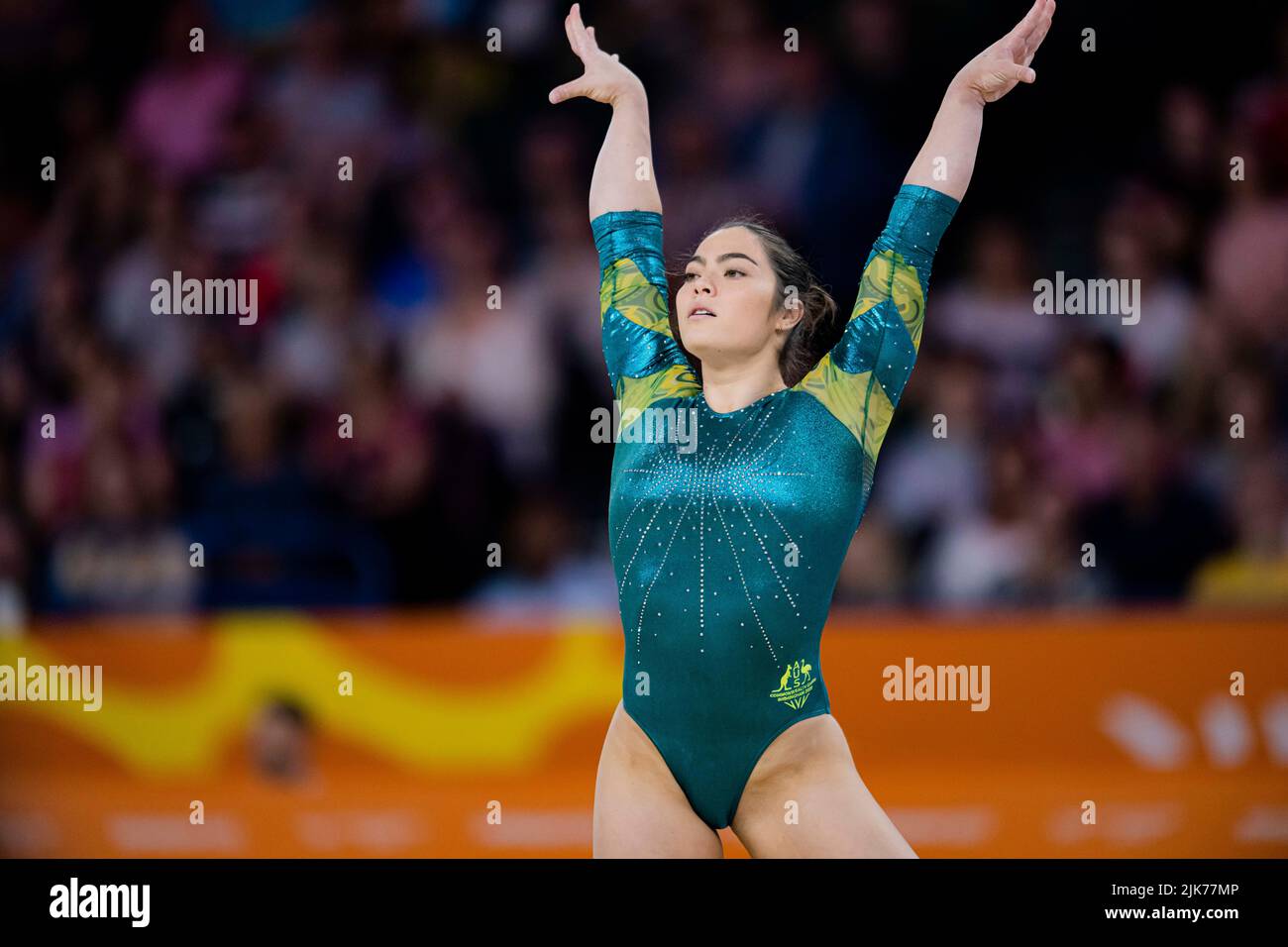 Birmingham, UK. 31 Jul, 2022. GODWIN (AUS) won the Artistic Gymnastics Women’s All