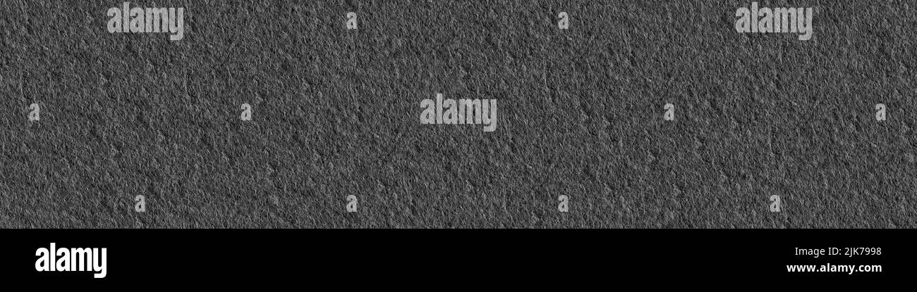 Dark gray Felt texture background. Panoramic seamless texture. Stock Photo