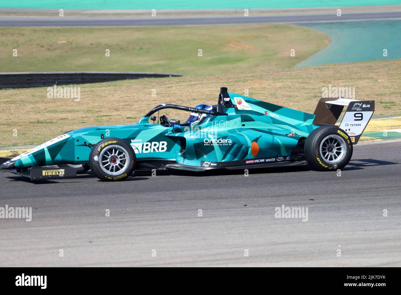 Sao Paulo, Brazil. 31st July, 2022. Drivers in action during the BRB  Formula 4 Brazil race at Interlagos racetrack. July 31, 2022, Sao Paulo,  Brazil: Drivers in action during the BRB Formula