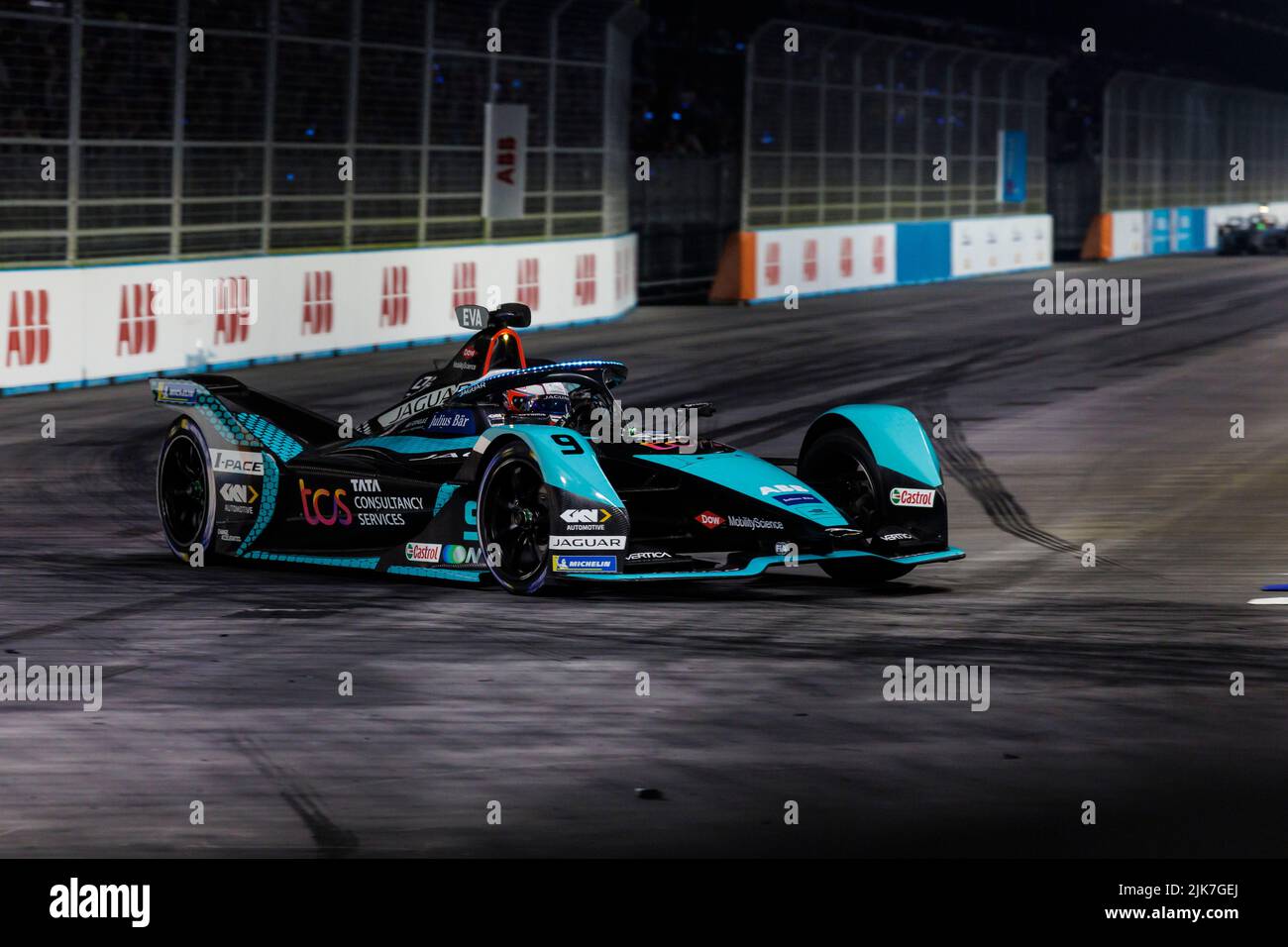 London, UK. 31st July 2022; ExCel E-Prix Circuit, Docklands, London ...